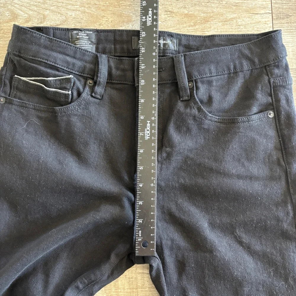 Cult of Individuality Jeans Lenny Boot 603 Mens 33x34 Black Denim Embroidery EUC